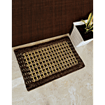 VTI Home Collection Exclusive Cotton Polyester Handwoven Door/Floor/Bath Mat - Durable & Washable 1 pc