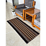 VTI Home Collection Cotton Polyester Hand Woven Door/Floor/Bath Mat/ Runner - Soft, Durable & Washable 1 pc