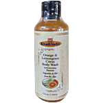 Khadi India Orange & Lemongrass Citrus Body Wash 210 ml