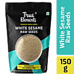 True Elements Raw White Sesame/Safed Til Seeds 150 g