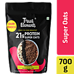 True Elements Dark Choco Super Oats - With 21g Plant Protein 700 g