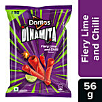 Doritos Dinamita Fiery Lime & Chilli Flavour Namkeen 56 g 