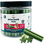 Goofy Tails Active Dental Sticks - Seaweed & Chlorophyll, For All Dog Breeds 220 g 