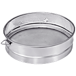 Petals Atta, Maida Chalni/Straining Flour Sieves - 20 cm, 304 Food Grade Stainless Steel 1 pc