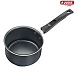 Judge by Prestige Classic Stainless-Steel Saucepan 16 cm With Glass Lid - Silver 1.6 l