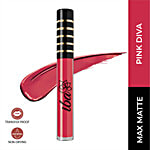 Iba Maxx Matte Liquid Lipstick - Transfer Proof, Highly Pigmented, Non Drying 2.6 ml Pink Diva