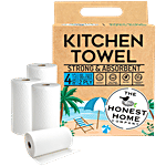 The Honest Home Company Kitchen Towels - 2 Ply 4 pcs (60 Pulls each)