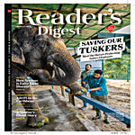 Reader'S Digest  Magazine August 2023, Saving The Tuskers 1 pc