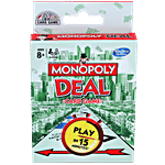 Hasbro Gaming Monopoly Deal Card Game English New, Toys For Families & Kids, Boys & Girls Ages 8 & Up, Fast Gameplay With Cards, Card Games, Games & Puzzles, Games 1 pc