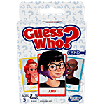 Hasbro Gaming Guess Who? Card Game For Kids Ages 5 & Up, 2 Player Guessing Game, Multicolour 1 pc
