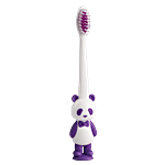 LuvLap Panda Toothbrush - 18M+, Assorted Colour 1 pc 