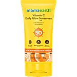 Mamaearth Vitamin C Daily Glow Sunscreen - SPF 50 PA+++, With Turmeric 50 g