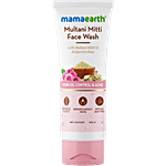 Mamaearth Multani Mitti Face Wash - With Bulgarian Rose, For Oil Control & Acne 100 ml 