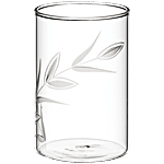 Borosil Cut Glass Creeper Medium 295 ml (Set of 6)