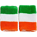 Creative Space Tricolour Indian Wrist Band - For Republic Day Celebrations, Unisex, Free Size 2 pcs