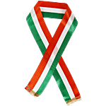 Creative Space Tricolour/Tiranga Stole 1 pc