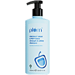 Plum Coconut Milk & Peptides Strength & Shine Shampoo - Nourishes Hair 250 ml 