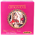 Anuved Shahi Honey Rose Soap Enriched With Rishikesh Gangajal For Luxurious Blend Of Rejuvenating Harmony 125 g