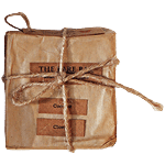 The Bare Bar Coconut & Clove Body Scrub Bar 100 g