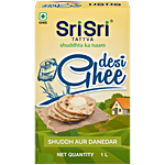 Sri Sri Tattva Desi Ghee - Pure & Granular 1 L