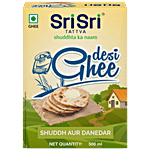 Sri Sri Tattva Desi Ghee - Pure & Granular 500 ml