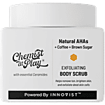Chemist At Play  Exfoliating Body Scrub - For Tan Removal & Exfoliating Dead Skin Cells 75 g