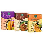The Naturik Co. Protein Rich Oats, Ragi & Multigrain Cheela Mix Combo 250 g (Pack of 3)