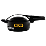 Hawkins Futura Hard Anodised Pressure Cooker - With Inner Lid, Black, IFP40 4 L