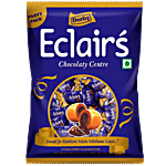 DERBY Caramel Éclairs Chocolaty Centre 350 g Pouch (Pack of 100)