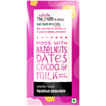 The Whole Truth Creamy & Nutty Hazelnut Chocolate - Sweetened With Dates 50 g 
