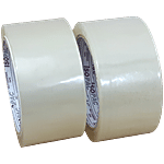 Isopac - Versatile Suppliers Self-Adhesive BOPP Packing Tape - Transparent, 48 mm, 60 M 2 pcs 