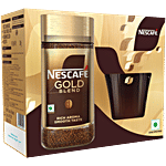 Nescafe  Gold Blend Instant Coffee Powder 200 g (Get Signature Glass Mug Free)