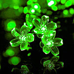 Quace 16 LED Green Blossom Silicon Flower Light 1 pc 
