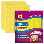 bb home Sponge Wipe - Super Absorbent, Reusable 3 pcs
