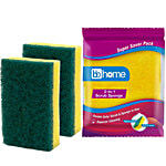 bb home Sponge Scrub Large 2 pcs 