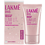 Lakme 9 To 5 Lumi Tint Cream - Highlighter In Moisturizer 30 g Silver Shimmer