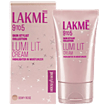 Lakme 9 To 5 Lumi Tint Cream - Highlighter In Moisturizer 30 g Dew Rose