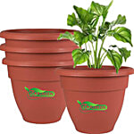 Go Green Premium Flower Pot 120 - Brown, 29.84 x 24.76 cm 1 pc