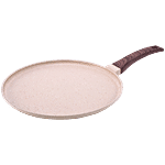 Wonderchef Duralife Die-cast Dosa Tawa - 28 cm, Ivory 1 pc