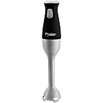 Prestige Ace Hand Blender - With Steel Blade, Egg Beater, For Soups, Sauces, & Smoothies, Black & White 1 pc