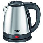 Prestige Electric Kettle PKOSS 1.8, 1500W - Silver, Black, Automatic Cut Off, Stainless Steel 1 Unit