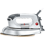 Prestige Magic Dry Iron 1000 W With Greblon Coated Sole Plate PDI 06, Silver 1 pc