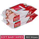 Morisons Baby Dreams Soft Baby Wipes 80 pcs (Pack of 2)