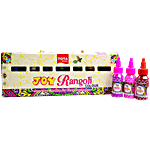 Tota Rangoli/ Rang Colour Powder, For Pooja & Rangoli Art Design 100 g Bottle (10 pcs)