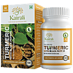 Kairali Turmeric With Black Pepper Capsules 60 pcs