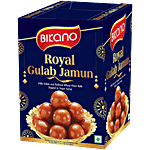 Bikano Royal Gulab Jamun Dipped In Sugar Syrup 1 kg
