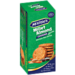 McVitie's Millet Almond Cookies - With Jowar, Bajra & Ragi 73.6 g 
