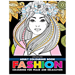 Dreamland Fashion Adult Colouring Book For Peace & Relaxation 1 pc