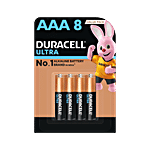 Duracell Ultra Alkaline AAA Batteries 8 pcs