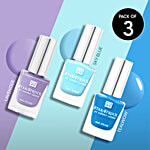 Star-Struck by Sunny Leone Nail Polish - Moody Blues 8 ml (Pack of 3)